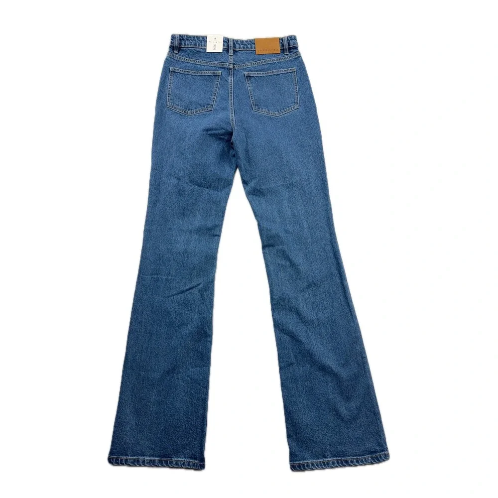 American Tall Jeans Britney High Rise Bootcut Blue Denim Womens 30/35 NWT